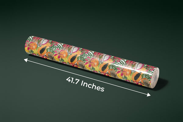 Cute Monkey, Exotic Fruits Wallpaper, Seamless Pattern Mural, Oversized Custom Size Wall Art, Non - Woven, Non - Adhesive, Modern Wall Paper, Removable - Adawall Wallpaper - Registered Trade Accounts Only, Wallpaper Wholesale Account - W77811 - Adawall Wholesale - Wallpaper Wholesaler