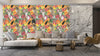 Cute Monkey, Exotic Fruits Wallpaper, Seamless Pattern Mural, Oversized Custom Size Wall Art, Non - Woven, Non - Adhesive, Modern Wall Paper, Removable - Adawall Wallpaper - Registered Trade Accounts Only, Wallpaper Wholesale Account - W77811 - Adawall Wholesale - Wallpaper Wholesaler