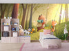 Cute Wild Forest Wallpaper, Animals Mural, Oversized Custom Size Wall Art, Non - Woven, Non - Adhesive, Modern Wall Paper, Removable - Adawall Wallpaper - Registered Trade Accounts Only, Wallpaper Wholesale Account - W78114 - Adawall Wholesale - Wallpaper Wholesaler