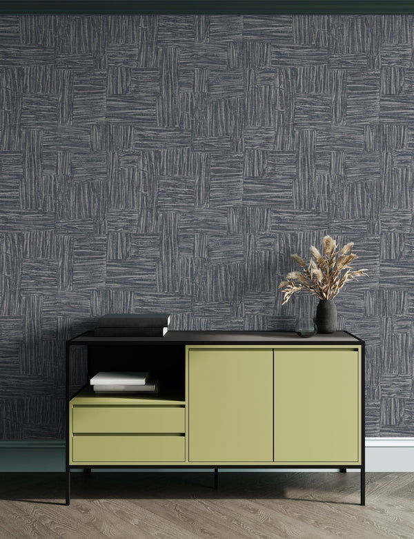 Dark Gray Muse Brush Stroke Textured Wallpaper, Modern Minimalist Wall Covering, Neutral Shimmer Wall Decor - Adawall Wallpaper -Registered Trade Accounts Only, Wallpaper Wholesale Account - 25101-6 - Adawall Wholesale - Wallpaper Wholesaler