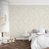 Decorative Gray Flowered Embossed Wallpaper, Home Wall Decor, Aesthetic Wallpaper, Textured Wallcovering Non - Adhesive - 41.7”W X 393”H - Adawall Wallpaper - Registered Trade Accounts Only, Wallpaper Wholesale Account - 1010-5 - Adawall Wholesale - Wallpaper Wholesaler