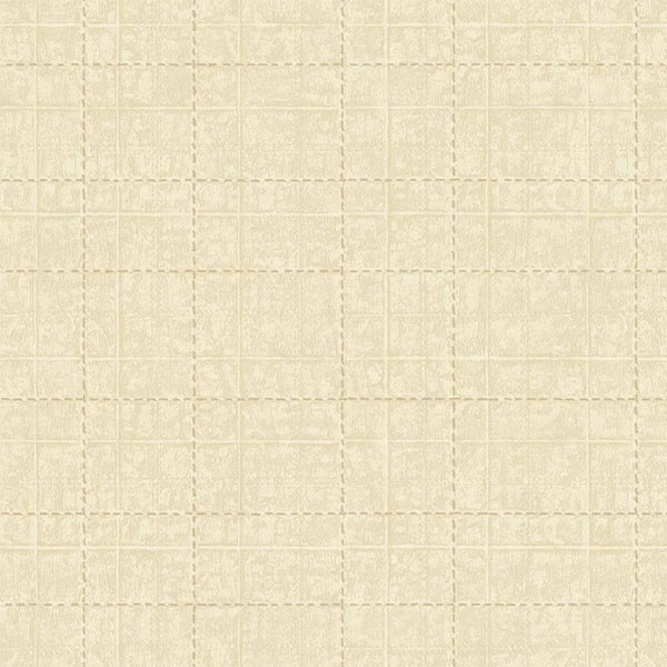 Deep Embossed Geometric Beigie, Home Wall Decor, Aesthetic Wallpaper, Textured Wallcovering Non-Adhesive and Non-Peel - Walloro High End Wallcoverings & More