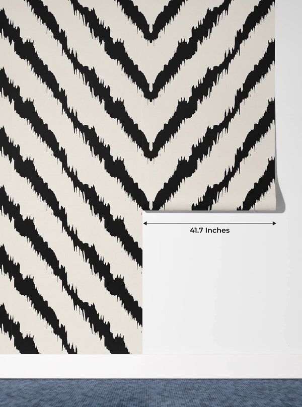 Diagonal Ikat Wallpaper, Seamless Pattern Mural, Oversized Custom Size Wall Art, Non - Woven, Non - Adhesive, Modern Wall Paper, Removable - Adawall Wallpaper - Registered Trade Accounts Only, Wallpaper Wholesale Account - W77680 - Adawall Wholesale - Wallpaper Wholesaler