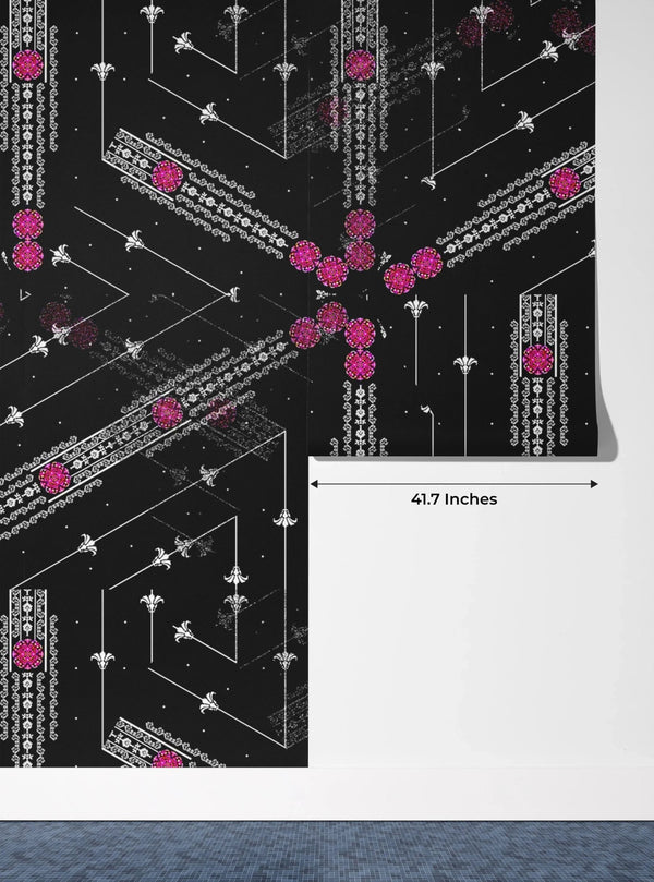 Digitally Design Wallpaper, Abstract Geometric Mural, Oversized Custom Size Wall Art, Non - Woven, Non - Adhesive, Modern Wall Paper, Removable - Adawall Wallpaper - Registered Trade Accounts Only, Wallpaper Wholesale Account - W77641 - Adawall Wholesale - Wallpaper Wholesaler