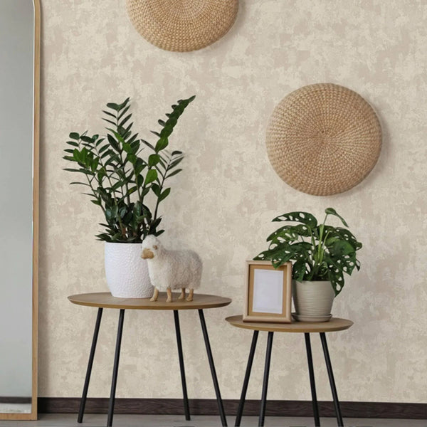 Distressed Worn Wallpaper, Beige 3D Embossed Textured Weathered Solid Color Wallcovering, Abstract Contemporary Home Commercial Interior Wall Design - Adawall Wallpaper - Registered Trade Accounts Only, Wallpaper Wholesale Account - 1504-2 - Adawall Wholesale - Wallpaper Wholesaler