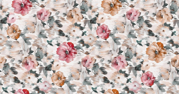 Elegant Beatiful Floral Wallpaper, Seamless Pattern Mural, Oversized Custom Size Wall Art, Non - Woven, Non - Adhesive, Modern Wall Paper, Removable - Adawall Wallpaper - Registered Trade Accounts Only, Wallpaper Wholesale Account - W78088 - Adawall Wholesale - Wallpaper Wholesaler