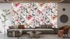 Elegant Beatiful Floral Wallpaper, Seamless Pattern Mural, Oversized Custom Size Wall Art, Non - Woven, Non - Adhesive, Modern Wall Paper, Removable - Adawall Wallpaper - Registered Trade Accounts Only, Wallpaper Wholesale Account - W78088 - Adawall Wholesale - Wallpaper Wholesaler
