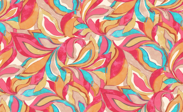 Elegant Floral Wallpaper, Seamless Pattern Mural, Oversized Custom Size Wall Art, Non - Woven, Non - Adhesive, Modern Wall Paper, Removable - Adawall Wallpaper - Registered Trade Accounts Only, Wallpaper Wholesale Account - W78087 - Adawall Wholesale - Wallpaper Wholesaler