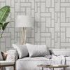 Elegant Wood Pattern 3D Embossed Wallpaper, White Farmhouse Lodge Realistic Wood Plank Textured Wall Covering - Adawall Wallpaper - Registered Trade Accounts Only, Wallpaper Wholesale Account - 23108-1 - Adawall Wholesale - Wallpaper Wholesaler