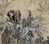 Elephant Jungle Wall Mural, Light Green Forest Animal Theme Wallpaper, Oversized Wall Art, Non - Woven, Non - Pasted, Removable, Exotic Wall Paper, Washable - Adawall Wallpaper - Registered Trade Accounts Only, Wallpaper Wholesale Account - A321-1 - Adawall Wholesale - Wallpaper Wholesaler