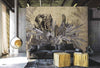 Elephant Jungle Wall Mural, Light Green Forest Animal Theme Wallpaper, Oversized Wall Art, Non - Woven, Non - Pasted, Removable, Exotic Wall Paper, Washable - Adawall Wallpaper - Registered Trade Accounts Only, Wallpaper Wholesale Account - A321-1 - Adawall Wholesale - Wallpaper Wholesaler