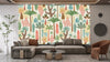 Ethnic Tropical Wallpaper, Seamless Pattern Mural, Oversized Custom Size Wall Art, Non - Woven, Non - Adhesive, Modern Wall Paper, Removable - Adawall Wallpaper - Registered Trade Accounts Only, Wallpaper Wholesale Account - W78067 - Adawall Wholesale - Wallpaper Wholesaler