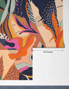 Exotic Jungle Plants Wallpaper, Abstract Mural, Oversized Custom Size Wall Art, Non - Woven, Non - Adhesive, Modern Wall Paper, Removable - Adawall Wallpaper - Registered Trade Accounts Only, Wallpaper Wholesale Account - W77592 - Adawall Wholesale - Wallpaper Wholesaler