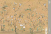 Extra Large Chinoiserie Floral Wallpaper, Birds Blossom Yellow Wall Mural, Custom Size, Luxury, Modern Wall Paper, Non - Pasted, Washable, Removable (Copy) - Adawall Wallpaper - Registered Trade Accounts Only, Wallpaper Wholesale Account - A324-3 - Adawall Wholesale - Wallpaper Wholesaler