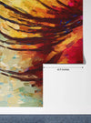 Eye Oil Painting Wallpaper, Brush Strokes Mural, Oversized Custom Size Wall Art, Non - Woven, Non - Adhesive, Modern Wall Paper, Removable - Adawall Wallpaper - Registered Trade Accounts Only, Wallpaper Wholesale Account - W78212 - Adawall Wholesale - Wallpaper Wholesaler