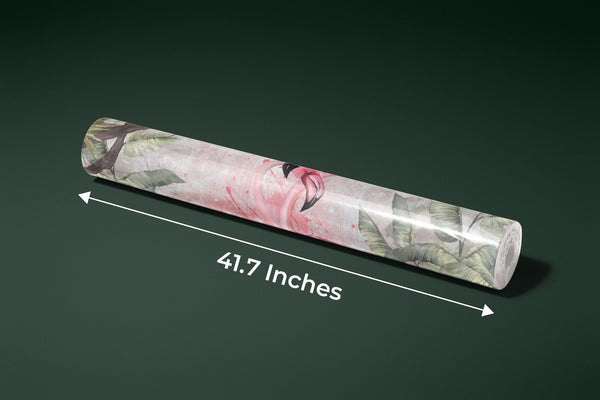 Flamingos Wallpaper, Fern Leaves Mural, Oversized Custom Size Wall Art, Non - Woven, Non - Adhesive, Modern Wall Paper, Removable - Adawall Wallpaper - Registered Trade Accounts Only, Wallpaper Wholesale Account - W77805 - Adawall Wholesale - Wallpaper Wholesaler