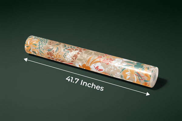Floral Brown and Green Wallpaper, Seamless Pattern Mural, Oversized Custom Size Wall Art, Non - Woven, Non - Adhesive, Modern Wall Paper, Removable - Adawall Wallpaper - Registered Trade Accounts Only, Wallpaper Wholesale Account - W77865 - Adawall Wholesale - Wallpaper Wholesaler