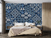 Floral Damask Wallpaper, Seamless Pattern Mural, Oversized Custom Size Wall Art, Non - Woven, Non - Adhesive, Modern Wall Paper, Removable - Adawall Wallpaper - Registered Trade Accounts Only, Wallpaper Wholesale Account - W77963 - Adawall Wholesale - Wallpaper Wholesaler