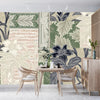 Floral Wallpaper, Patchwork Mural, Oversized Custom Size Wall Art, Non - Woven, Non - Adhesive, Modern Wall Paper, Removable - Adawall Wallpaper - Registered Trade Accounts Only, Wallpaper Wholesale Account - W77866 - Adawall Wholesale - Wallpaper Wholesaler