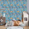 Forest Animals Wallpaper, Winter Seamless Pattern Mural, Oversized Custom Size Wall Art, Non - Woven, Non - Adhesive, Modern Wall Paper, Removable - Adawall Wallpaper - Registered Trade Accounts Only, Wallpaper Wholesale Account - W77655 - Adawall Wholesale - Wallpaper Wholesaler