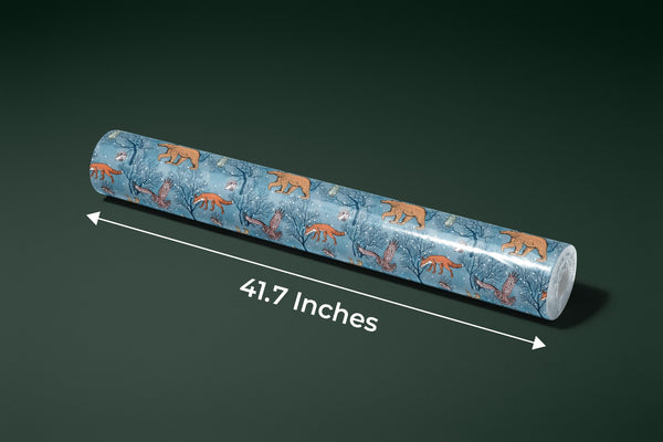 Forest Animals Wallpaper, Winter Seamless Pattern Mural, Oversized Custom Size Wall Art, Non - Woven, Non - Adhesive, Modern Wall Paper, Removable - Adawall Wallpaper - Registered Trade Accounts Only, Wallpaper Wholesale Account - W77655 - Adawall Wholesale - Wallpaper Wholesaler