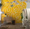 Fun Line Doodle Wallpaper, Seamless Pattern Mural, Oversized Custom Size Wall Art, Non - Woven, Non - Adhesive, Modern Wall Paper, Removable - Adawall Wallpaper - Registered Trade Accounts Only, Wallpaper Wholesale Account - W78199 - Adawall Wholesale - Wallpaper Wholesaler