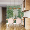 Garden and Peacock Wallpaper,Botanic and Lattice Wall Mural, Oversized Custom Size Wall Art, Non - Woven, Non - Adhesive, Modern Wall Paper, Removable - Adawall Wallpaper - Registered Trade Accounts Only, Wallpaper Wholesale Account - W77506 - Adawall Wholesale - Wallpaper Wholesaler