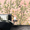 Garden of Peonies Wallpaper, Birds, Floral Mural, Oversized Custom Size Wall Art, Non - Woven, Non - Adhesive, Modern Wall Paper, Removable - Adawall Wallpaper - Registered Trade Accounts Only, Wallpaper Wholesale Account - W78000 - Adawall Wholesale - Wallpaper Wholesaler