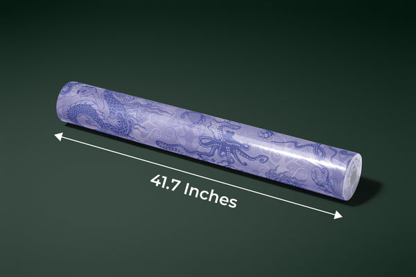 Toile de Jou, Purple Wallpaper, Seamless Pattern Mural, Oversized Custom Size Wall Art, Non-Woven, Non-Adhesive, Modern Wall Paper, Removable