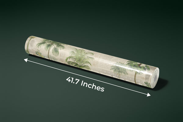 Tropics Wallpaper, Architecture Mural, Oversized Custom Size Wall Art, Non-Woven, Non-Adhesive, Modern Wall Paper, Removable