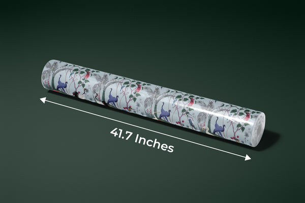 Chinoiserie Wallpaper, Birds, Floral Mural, Oversized Custom Size Wall Art, Non-Woven, Non-Adhesive, Modern Wall Paper, Removable