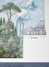 Ancient Roman Architecture Wallpaper, Garden Mural, Oversized Custom Size Wall Art, Non-Woven, Non-Adhesive, Modern Wall Paper, Removable