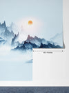 Beautiful Nature Wallpaper, Big Mountains Mural, Oversized Custom Size Wall Art, Non-Woven, Non-Adhesive, Modern Wall Paper, Removable