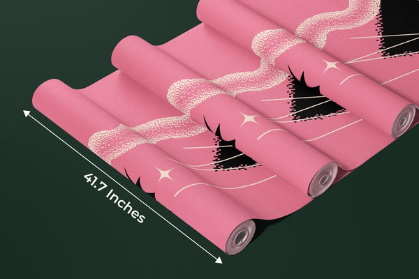 Geometric Shapes Wallpaper, Pink Background Mural, Oversized Custom Size Wall Art, Non - Woven, Non - Adhesive, Modern Wall Paper, Removable - Adawall Wallpaper - Registered Trade Accounts Only, Wallpaper Wholesale Account - W77635 - Adawall Wholesale - Wallpaper Wholesaler