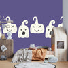 Ghosts, Purple Background Wallpaper, Seamless Pattern Mural, Oversized Custom Size Wall Art, Non - Woven, Non - Adhesive, Modern Wall Paper, Removable - Adawall Wallpaper - Registered Trade Accounts Only, Wallpaper Wholesale Account - W78054 - Adawall Wholesale - Wallpaper Wholesaler