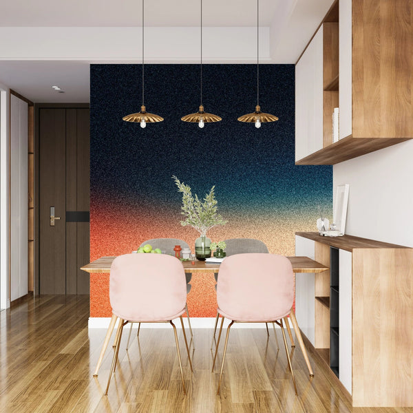 Grainy Blue and Red Wallpaper, Abstract Mural, Oversized Custom Size Wall Art, Non - Woven, Non - Adhesive, Modern Wall Paper, Removable - Adawall Wallpaper - Registered Trade Accounts Only, Wallpaper Wholesale Account - W77620 - Adawall Wholesale - Wallpaper Wholesaler