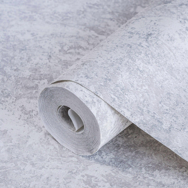 Gray, Blue Rustic Abstract Farmhouse Wallpaper, 3D Embossed Weathered Solid Color Wallcovering - Adawall Wallpaper - Registered Trade Accounts Only, Wallpaper Wholesale Account - 1108-3 - Adawall Wholesale - Wallpaper Wholesaler