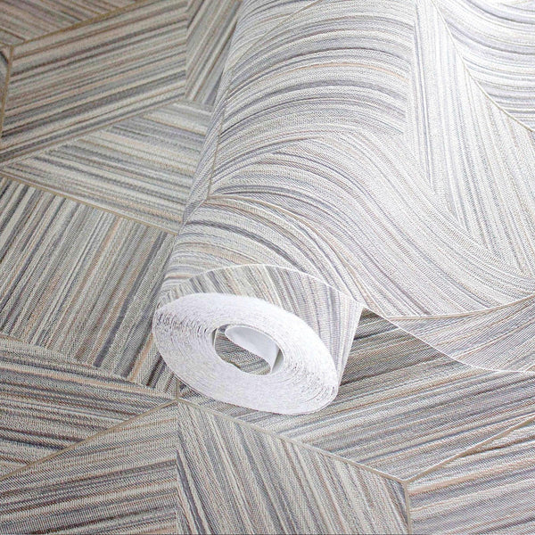 Gray Large Hexagon Embossed Wallpaer, Elegant Geometric Shapes Honeycomb Wallcovering - Adawall Wallpaper - Registered Trade Accounts Only, Wallpaper Wholesale Account - 1211-1 - Adawall Wholesale - Wallpaper Wholesaler