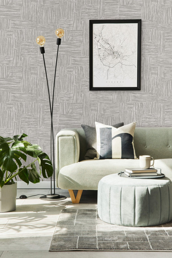 Gray Muse Brush Stroke Textured Wallpaper, Modern Minimalist Wall Covering, Neutral Shimmer Wall Decor - Adawall Wallpaper -Registered Trade Accounts Only, Wallpaper Wholesale Account - 25101-2 - Adawall Wholesale - Wallpaper Wholesaler