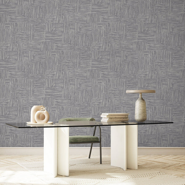 Gray Muse Brush Stroke Textured Wallpaper, Modern Minimalist Wall Covering, Neutral Shimmer Wall Decor - Adawall Wallpaper -Registered Trade Accounts Only, Wallpaper Wholesale Account - 25101-7 - Adawall Wholesale - Wallpaper Wholesaler