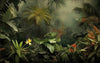 Green Forest Landscape Wallpaper, Tropical Plants Wall Mural, Oversized Custom Size Wall Art, Non - Woven, Non - Adhesive, Modern Wall Paper, Removable - Adawall Wallpaper - Registered Trade Accounts Only, Wallpaper Wholesale Account - W77485 - Adawall Wholesale - Wallpaper Wholesaler