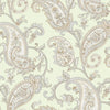 Green Luxury Paisley Deep Embossed Wallpaper, Traditional Rich Textured Wallcovering - Walloro High End Wallcoverings & More