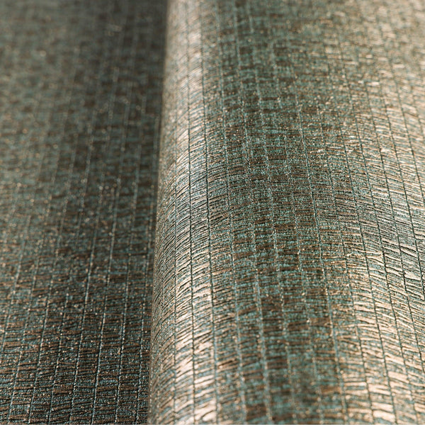 Green Shiny Metallic Modern Wallpaper, 3D Deep Embossed Abstract Geometric Patterns Wall Paper - Adawall Wallpaper - Registered Trade Accounts Only, Wallpaper Wholesale Account - 1106-6 - Adawall Wholesale - Wallpaper Wholesaler