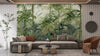 Green Trees Wallpaper, Tropical Wall Mural, Oversized Custom Size Wall Art, Non - Woven, Non - Adhesive, Modern Wall Paper, Removable - Adawall Wallpaper - Registered Trade Accounts Only, Wallpaper Wholesale Account - W77479 - Adawall Wholesale - Wallpaper Wholesaler