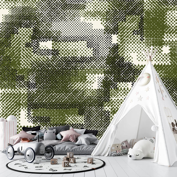 Grunge Halftone Wallpaper, Seamless Pattern Mural, Oversized Custom Size Wall Art, Non - Woven, Non - Adhesive, Modern Wall Paper, Removable - Adawall Wallpaper - Registered Trade Accounts Only, Wallpaper Wholesale Account - W78187 - Adawall Wholesale - Wallpaper Wholesaler