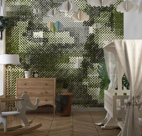Grunge Halftone Wallpaper, Seamless Pattern Mural, Oversized Custom Size Wall Art, Non - Woven, Non - Adhesive, Modern Wall Paper, Removable - Adawall Wallpaper - Registered Trade Accounts Only, Wallpaper Wholesale Account - W78187 - Adawall Wholesale - Wallpaper Wholesaler