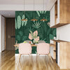 Hand Drawn Tropical Leaves Wallpaper, Seamless Pattern Mural, Oversized Custom Size Wall Art, Non - Woven, Non - Adhesive, Modern Wall Paper, Removable - Adawall Wallpaper - Registered Trade Accounts Only, Wallpaper Wholesale Account - W78026 - Adawall Wholesale - Wallpaper Wholesaler