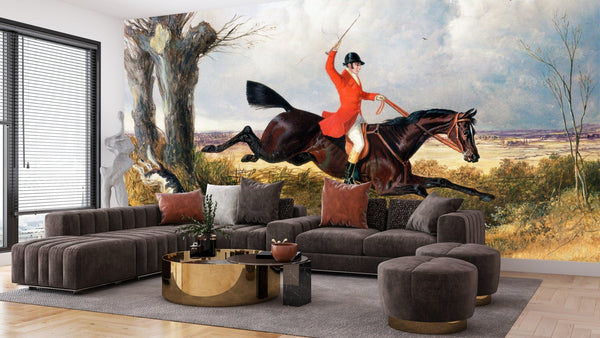 Hunting Wallpaper, Clearing Ditch Mural, Oversized Custom Size Wall Art, Non - Woven, Non - Adhesive, Modern Wall Paper, Removable - Adawall Wallpaper - Registered Trade Accounts Only, Wallpaper Wholesale Account - W77668 - Adawall Wholesale - Wallpaper Wholesaler