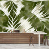 Ikat Boho Art Wallpaper, Greenish Mural, Oversized Custom Size Wall Art, Non - Woven, Non - Adhesive, Modern Wall Paper, Removable - Adawall Wallpaper - Registered Trade Accounts Only, Wallpaper Wholesale Account - W77877 - Adawall Wholesale - Wallpaper Wholesaler