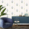 Ivory Stylish Embossed Textured Wallpaper, Modern Ikat Stripeed Wallcovering - Adawall Wallpaper - Registered Trade Accounts Only, Wallpaper Wholesale Account - 9902-3 - Adawall Wholesale - Wallpaper Wholesaler